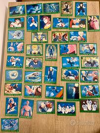 Carte Dragon Ball Z serie verde panini completa