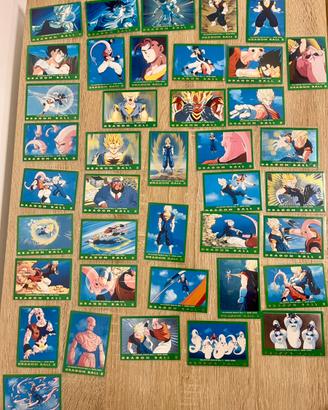 Carte Dragon Ball Z serie verde panini completa