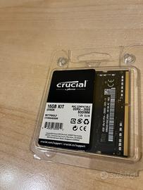 RAM Crucial 8GB Kit (2x8GB) DDR4-2666 SODIMM