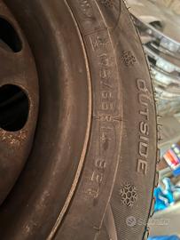 Set di 4 ruote invernali dm 14