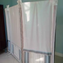 Camerino prova per ambulanti, separè