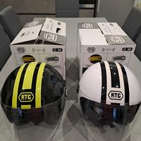 Coppia caschi moto scooter HTC 