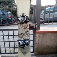 snowboard con Attacchi