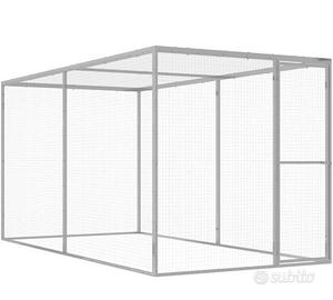 BOX PER CANI ZINCATO PROFESSIONALE DA ESTERNO