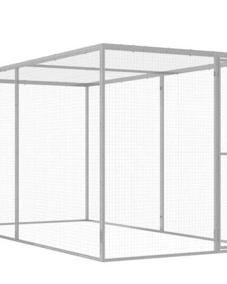 BOX PER CANI ZINCATO PROFESSIONALE DA ESTERNO