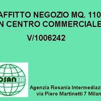 Negozio in Centro Comm.le mq 110 (rif. v/1006242)