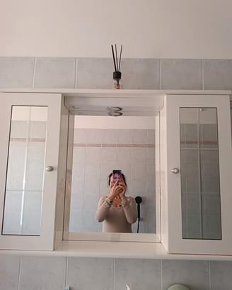 armadietto specchio bagno 