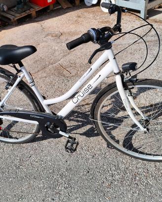 Bicicletta city da donna da 28 pollici.