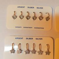 Orecchini in argento 925% anallergici