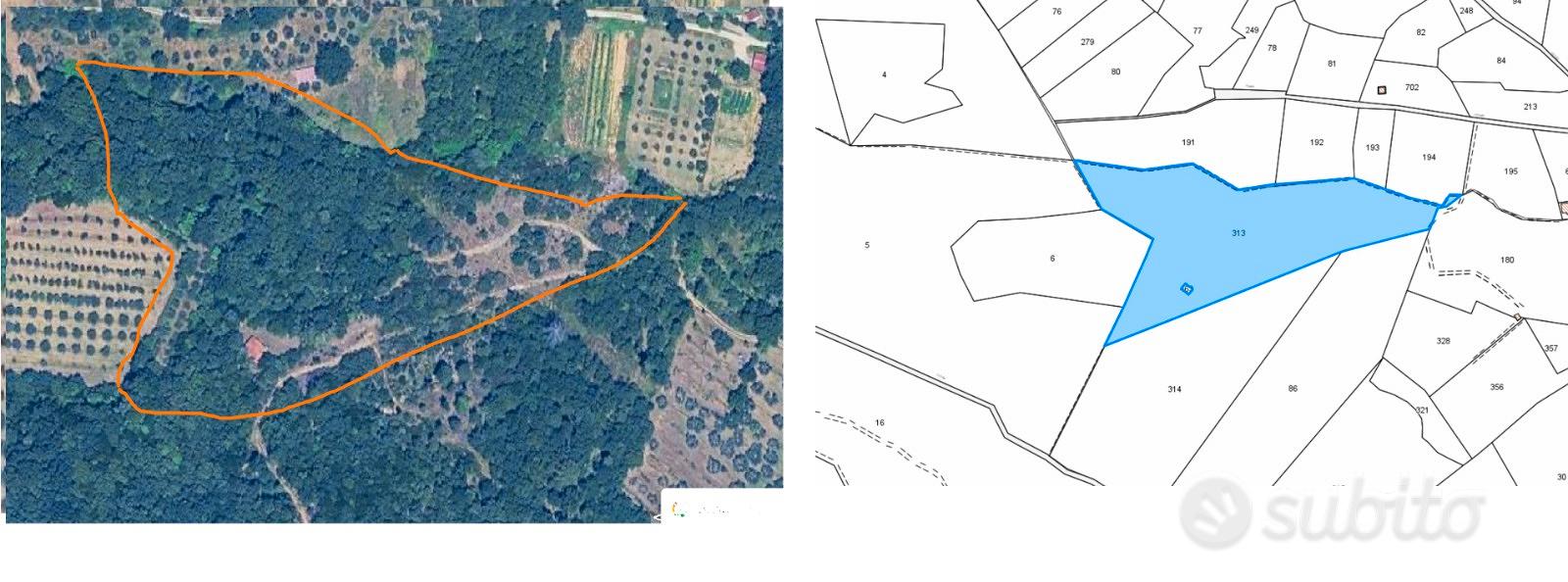 Terreno con capanno,pozzo e corrente-ruscello (ar) - Altro