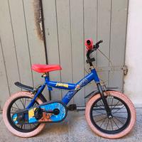 bicicletta bambino spiderman