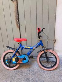 bicicletta bambino spiderman