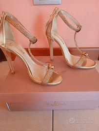 sandali gioiello con tacco n. 35 brand GOLD&GOLD