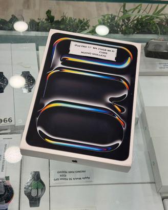 Apple iPad Pro 11" M4 256GB - NUOVO SIGILLATO