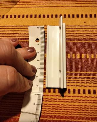 3 Manigliette per portafinestra in metallo laccato