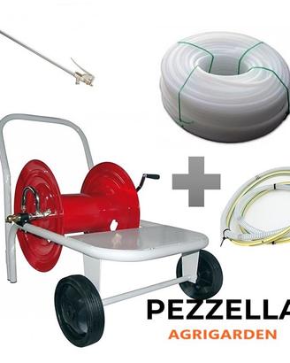 Carrello avvolgitubo completo di LANCIA E tubo