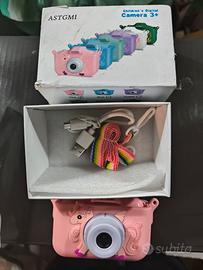 Fotocamera Digitale per Bambini Astgmi - Rosa 