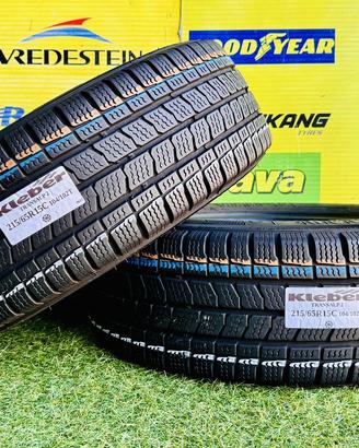 X2: Invernali 215/65R15C 104/102T -KLEBER- al 83%