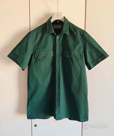 Trabaldo camicia a maniche corte, verde bosco, XL