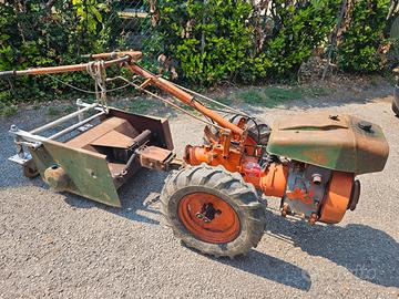 motocoltivatore pasquali con trincia 