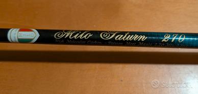 Canna e mulinelli da pesca. 