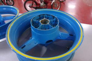 Cerchio posteriore SUZUKI GSXR 600 750 k3