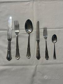 Servizio posate ARGENTO 800 anni ’60 – 12 persone
