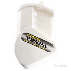 Copri ammortizzatore bianco Vespa PX e PK