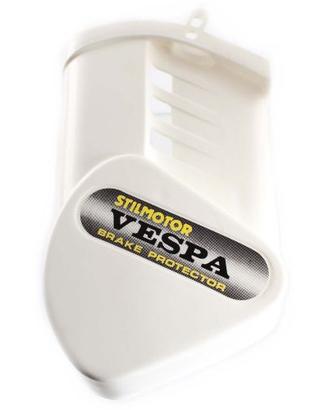 Copri ammortizzatore bianco Vespa PX e PK