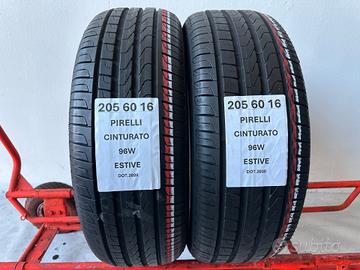 2 gomme 205 60 16 Pirelli