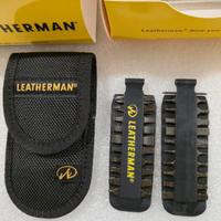 leatherman bit kit Nuovo con fodero e cacciavitino