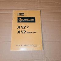 libretto uso e manutenzione 