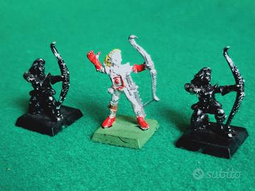 3 Waywatcher/Guardavia metallo Warhammer FB/Old W