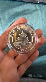 Panda Cinese 1995 Argento - 10 Yuan