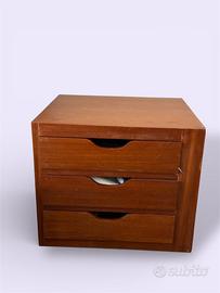 Cassettiera in legno