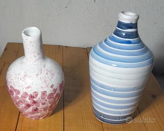 2 piccoli orci pugliesi in ceramica