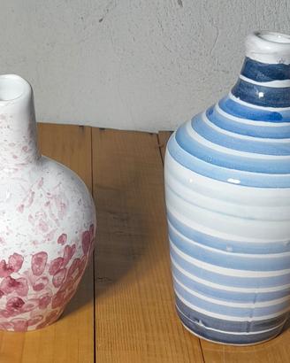 2 piccoli orci pugliesi in ceramica
