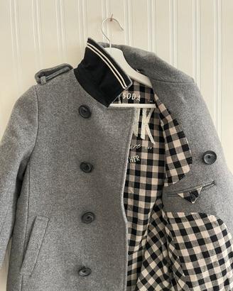 Giaccone grigio Scotch Shrunk 10 anni.