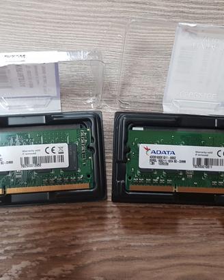 Memorie SO-DIMM 1Gb x 2 AData