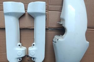 Parafango anteriore e parasteli Africa Twin RD07