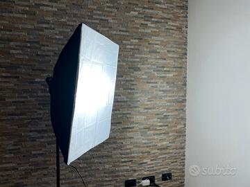 Due luci softbox Hakutaz