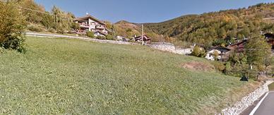 Terreno edificabile ad allein - vista sulle vallat