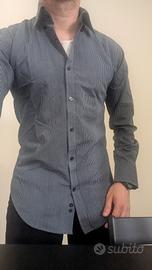 Camicia OVS Slim Fit a righe sottili - Taglia 38