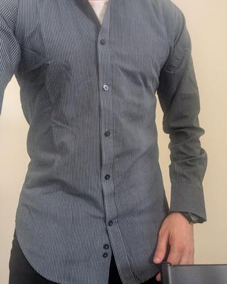 Camicia OVS Slim Fit a righe sottili - Taglia 38