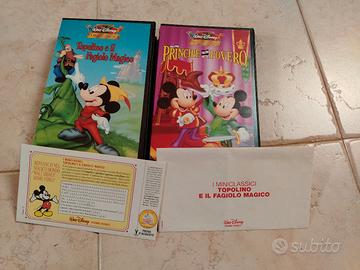 Vhs Topolino più cartolina