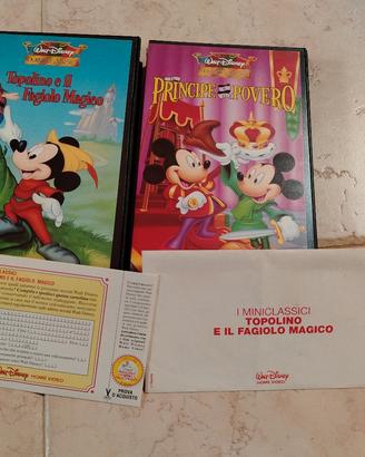 Vhs Topolino più cartolina