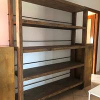 LIBRERIA STILE INDUSTRIALE