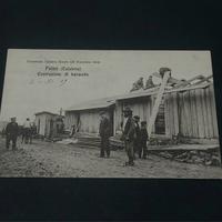 Cartolina d'epoca Terremoto Palmi 1908