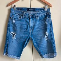 Pantaloncini corti shorts Hollister denim S