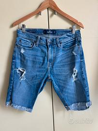 Pantaloncini corti shorts Hollister denim S